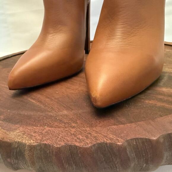 Tony Bianco Frappe Como Leather High Heel Mid-Calf Booties Size 5 - Picture 12 of 14